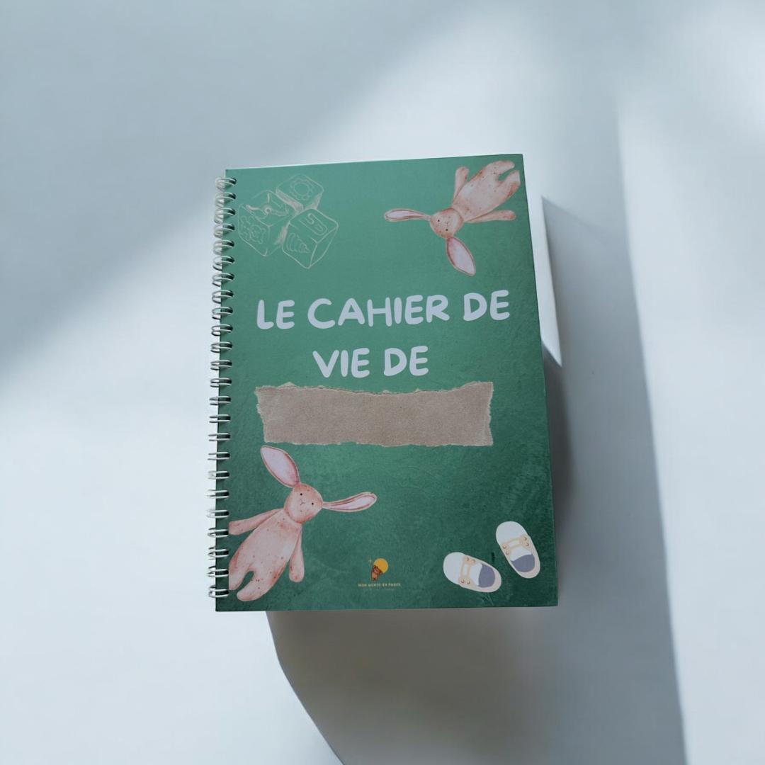 🐰 Petit Jardin des Merveilles - Cahier de vie - Un trésor de souvenirs à partager
