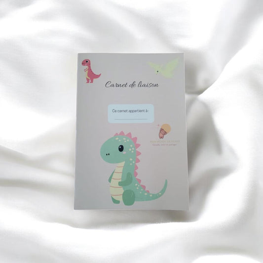 Mon carnet d'aventures chez la nounou – Édition Dinosaure